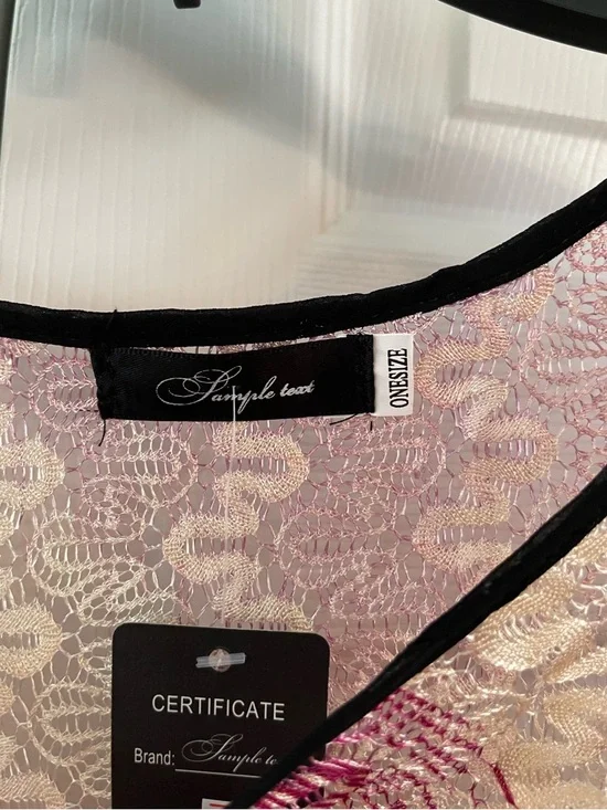 Boho Fringe Peacock-Print Top - Picture 3 of 5